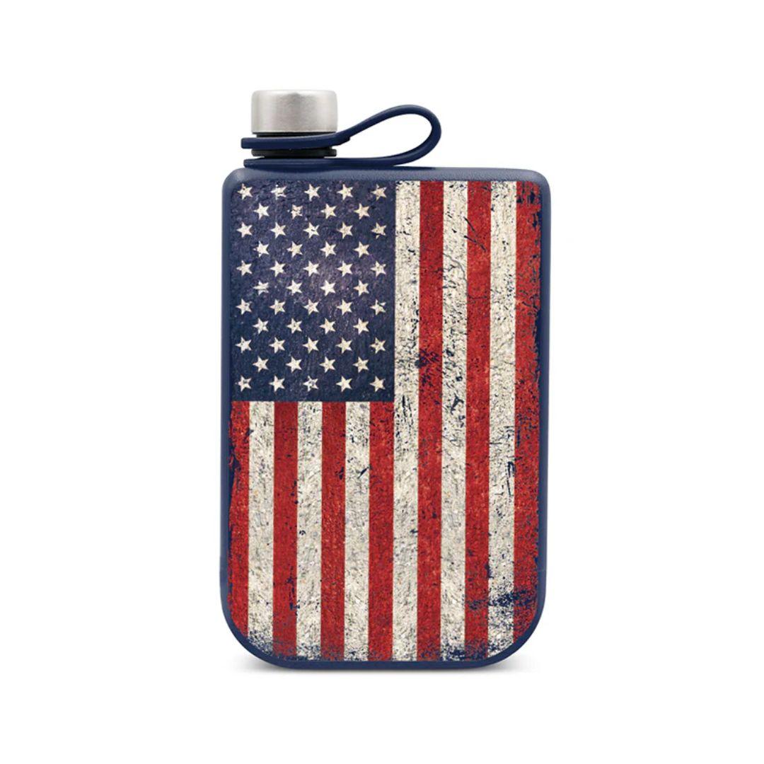 Yukon Outfitters 9 oz Highline Flask - USA